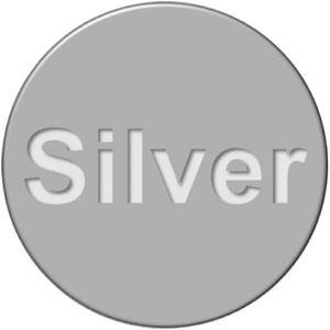 Silver membership tile